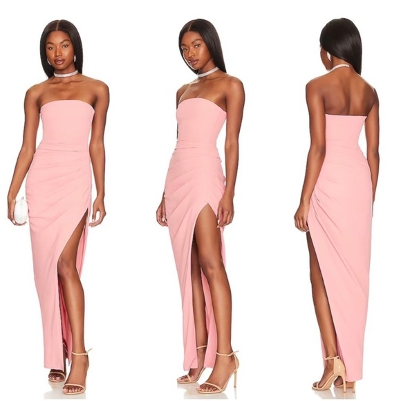 Lovers + Friends Dresses & Skirts - Lovers and Friends Chrisley Gown in Rose Pink